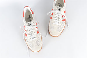 ADIDAS ORIGINALS SAMBA CRYSTAL WHITE MESH SNEAKERS EU 39  ⅓ UK 6 US 6.5