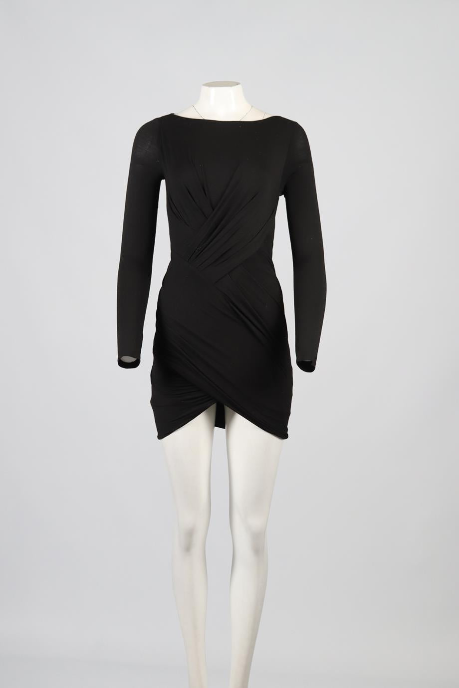 DONNA KAREN JERSEY MINI DRESS SMALL