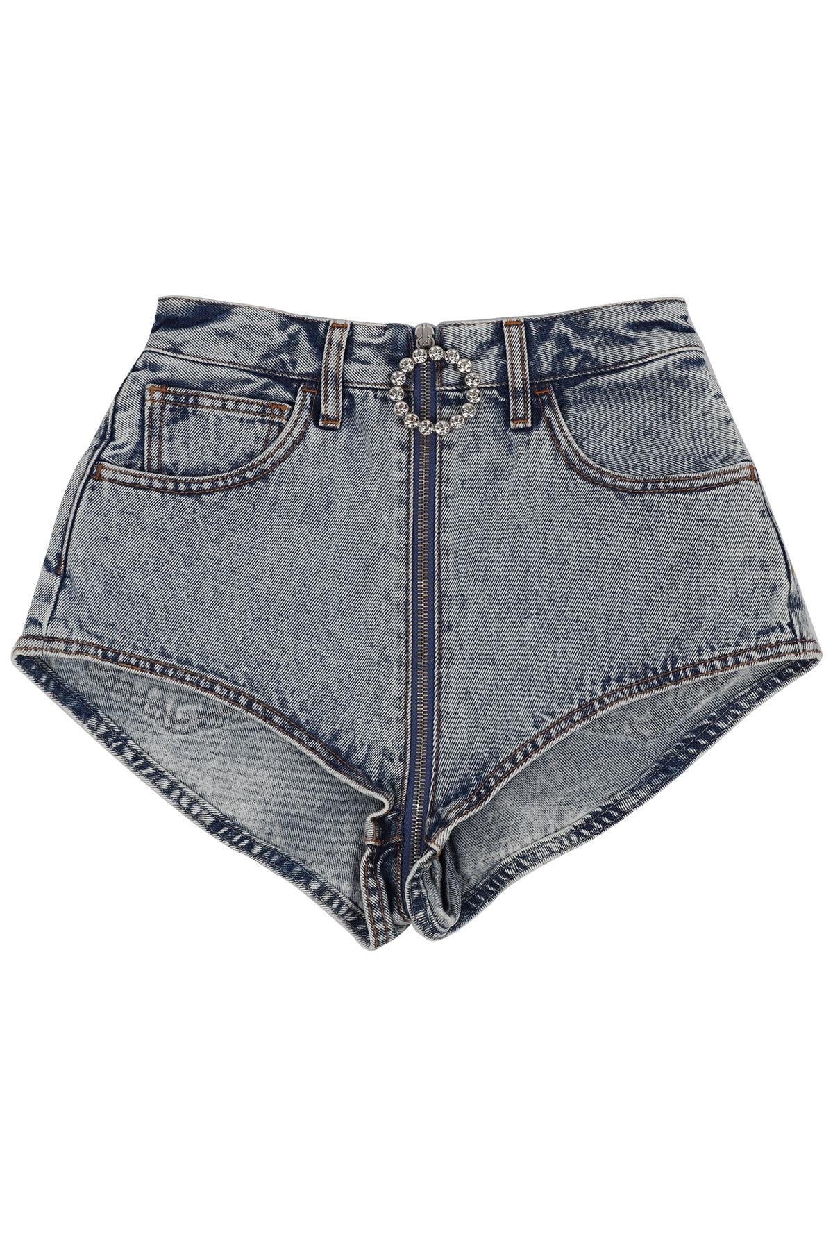ALESSANDRA RICH HIGH RISE DENIM SHORTS W25 UK 6-8