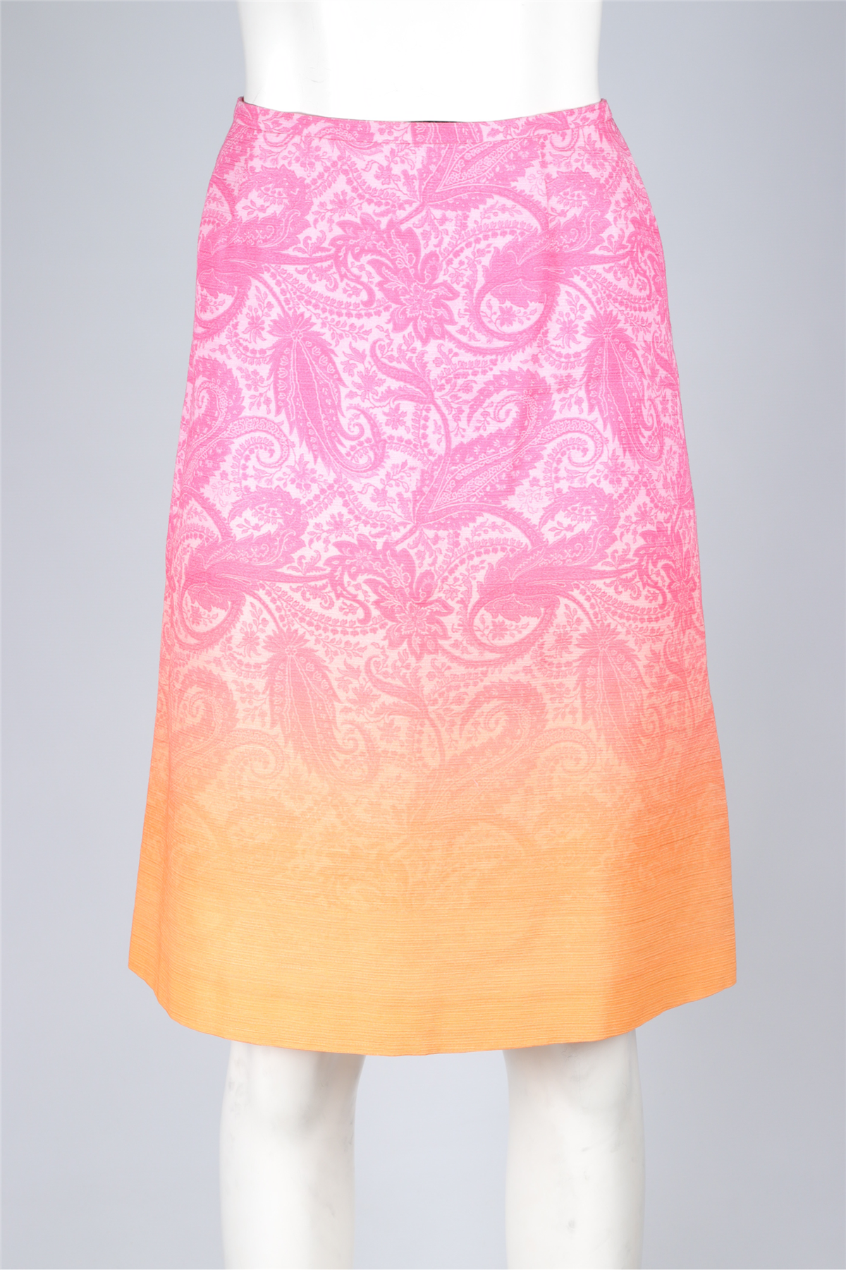 JONATHAN SAUNDERS PINK VISCOSE SKIRT IT 42 UK 10