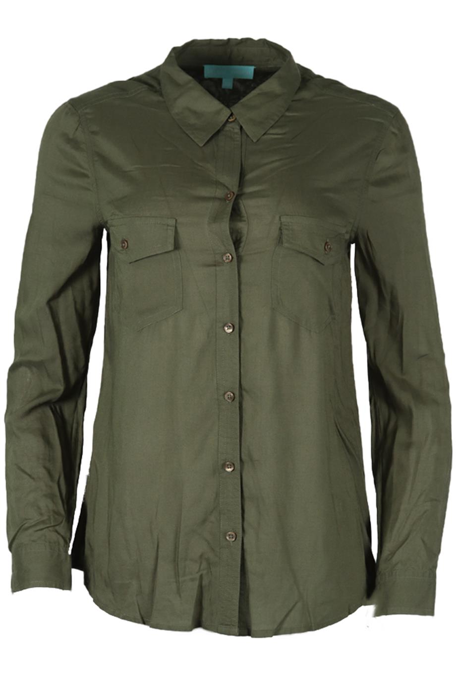 MELISSA ODABASH CHIFFON SHIRT XSMALL