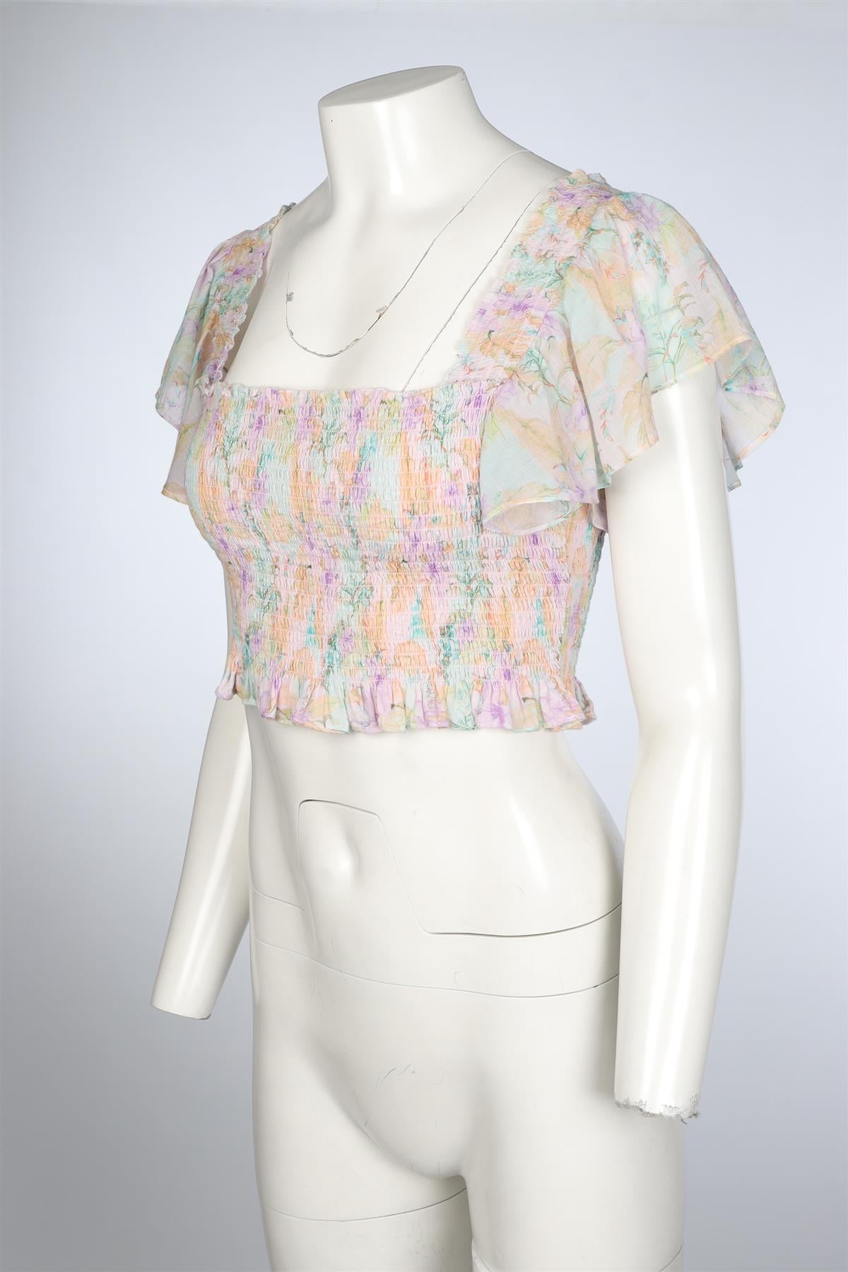 LOVESHACKFANCY MULTI COTTON TOP MEDIUM