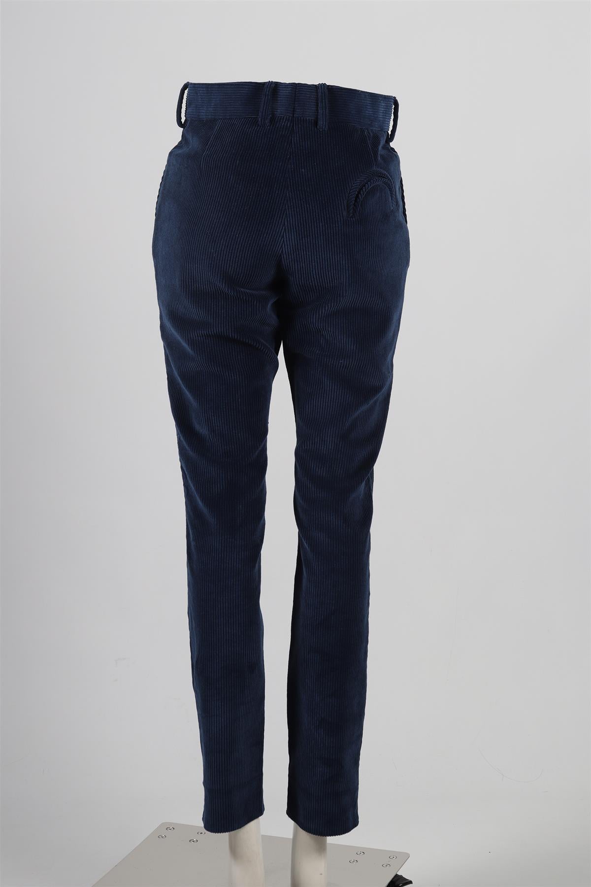 BLAZÉ MILANO CORDUROY STRAIGHT LEG PANTS UK 10