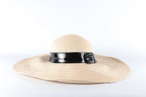 PRADA BEIGE STRAW HAT SMALL