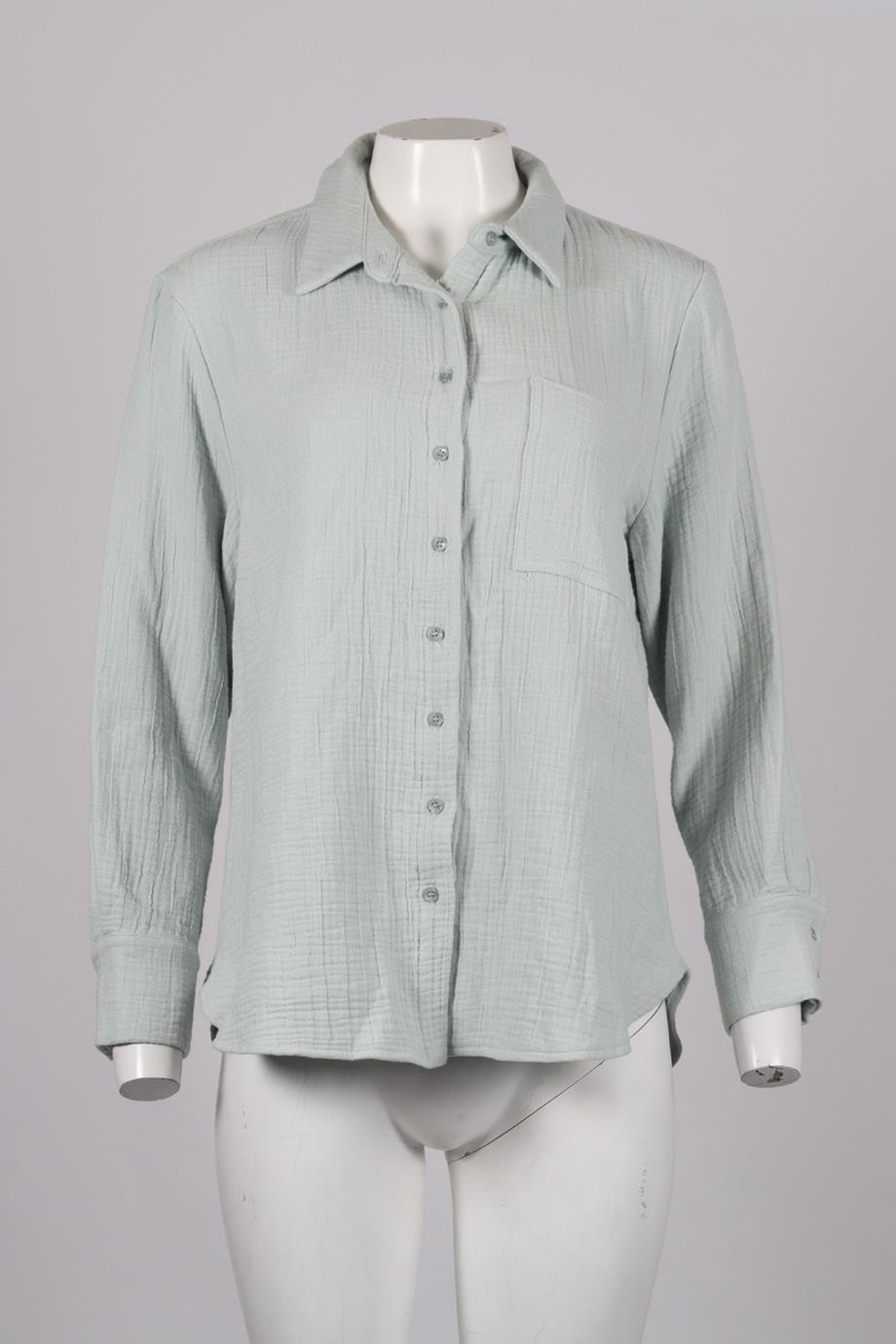 SABLYN COTTON BLEND SHIRT SMALL