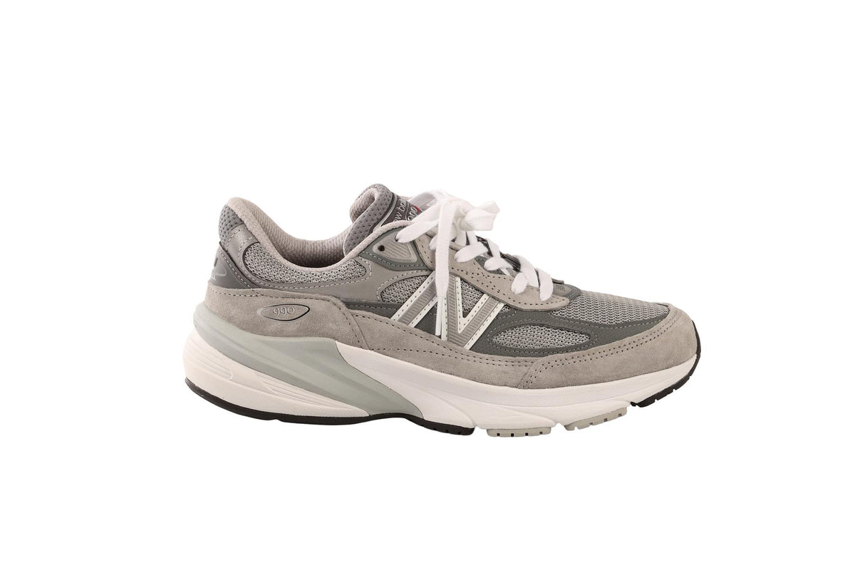 NEW BALANCE GREY 990V6 GREY SNEAKERS EU 39 UK 6 US 9