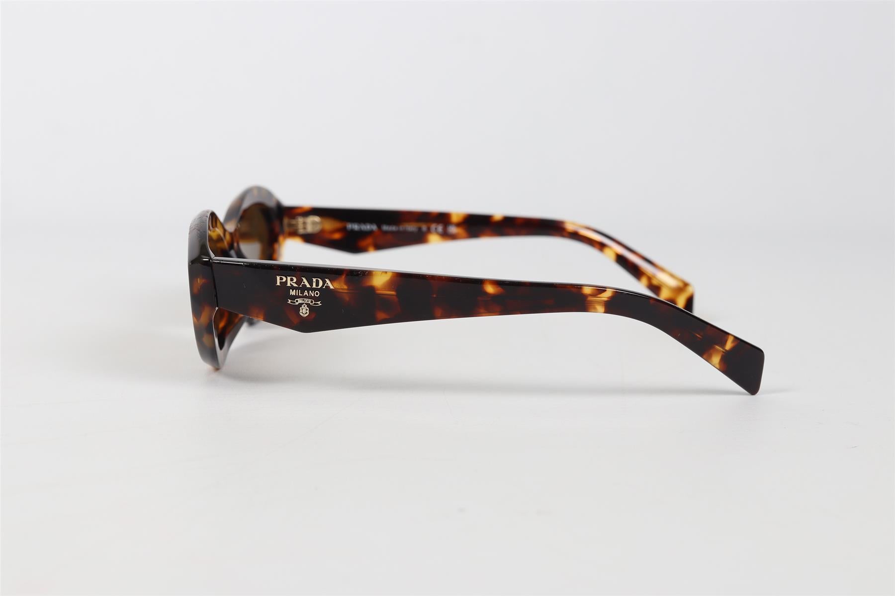 PRADA CAT EYE TORTOISESHELL ACETATE SUNGLASSES