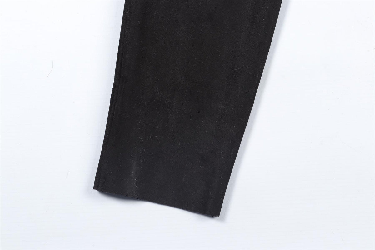 COMMANDO BLACK VELVET LEGGINGS SMALL