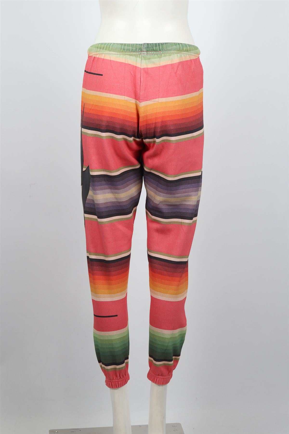AVIATOR NATION COTTON BLEND TRACK PANTS SMALL