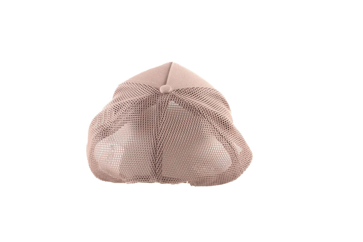 ALO BROWN COTTON CAP ONE SIZE