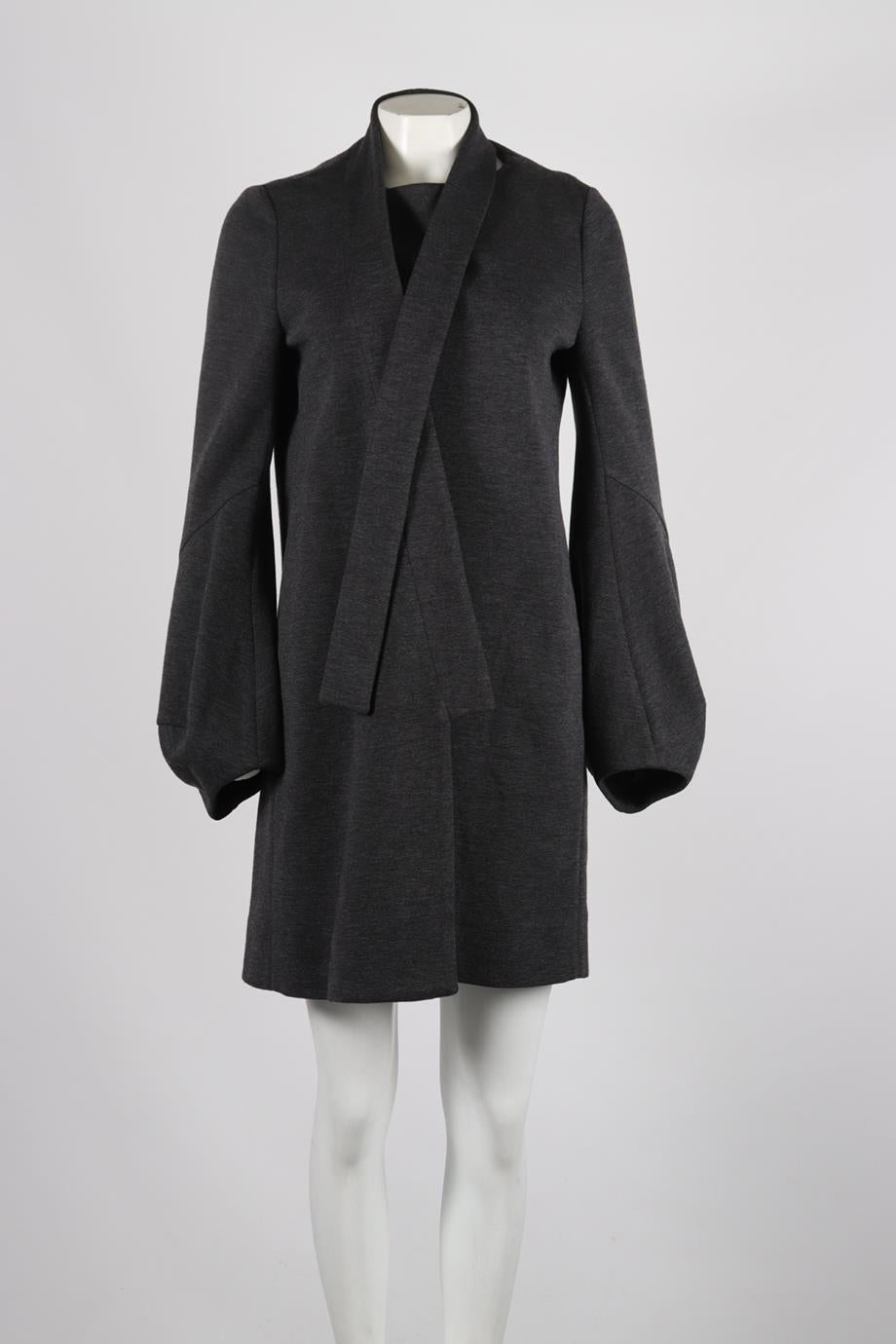 MARNI TIE FRONT WOOL COAT IT 40 UK 8