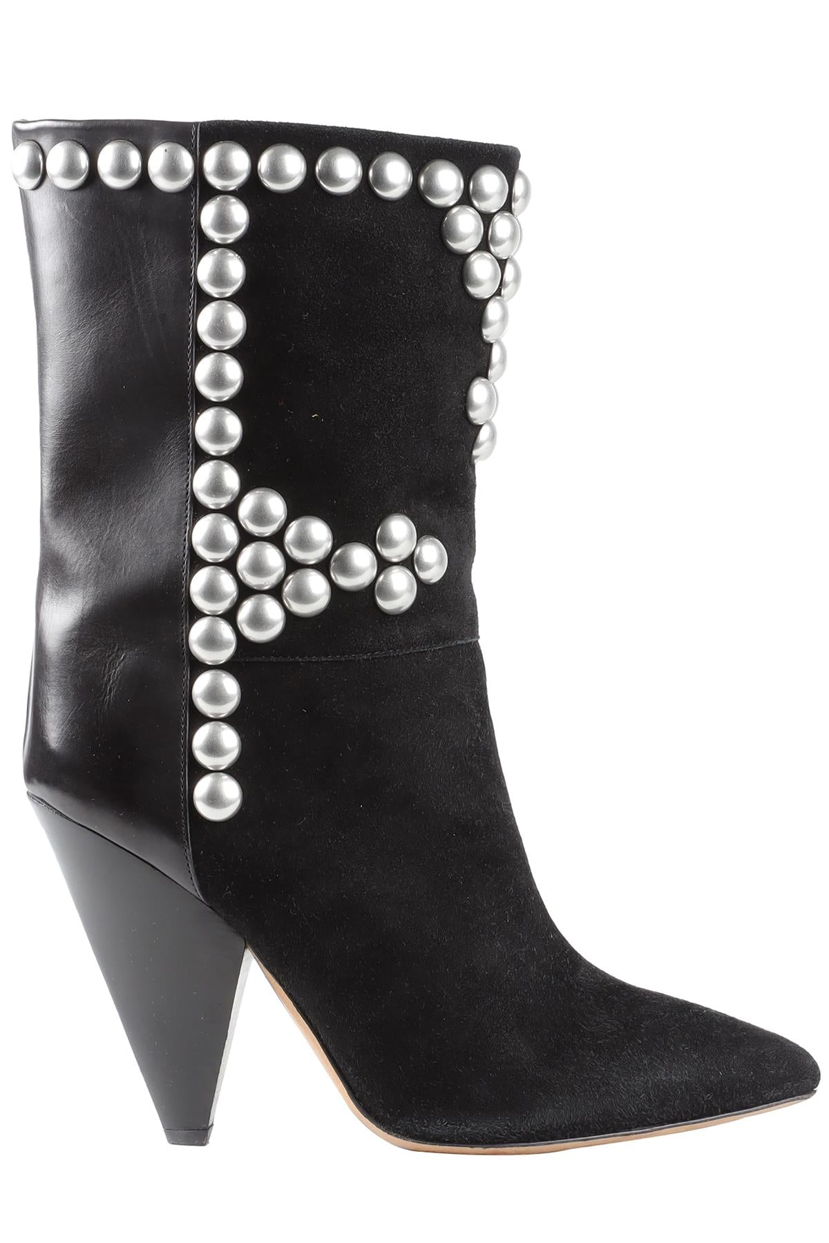 ISABEL MARANT BLACK SUEDE ANKLE BOOTS EU 39 UK 6 US 9