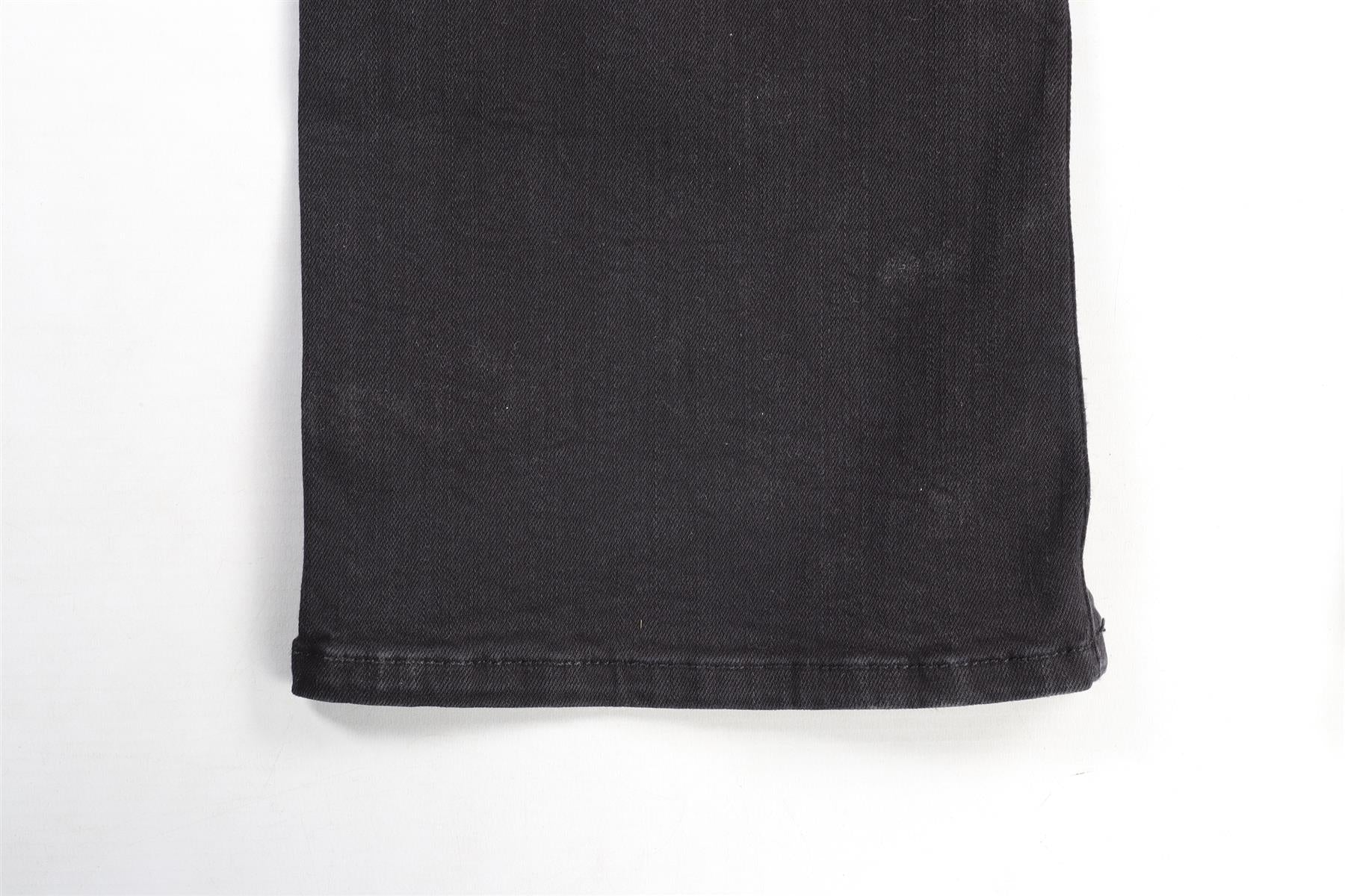 FRAME BLACK HIGH RISE STRAIGHT LEG JEANS W28 UK 10