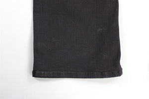 FRAME BLACK HIGH RISE STRAIGHT LEG JEANS W28 UK 10
