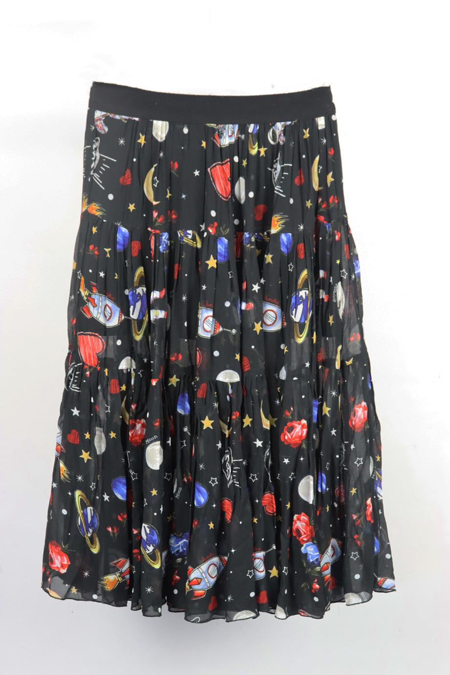 MONNALISA KIDS GIRLS CHIFFON MAXI SKIRT 12 YEARS