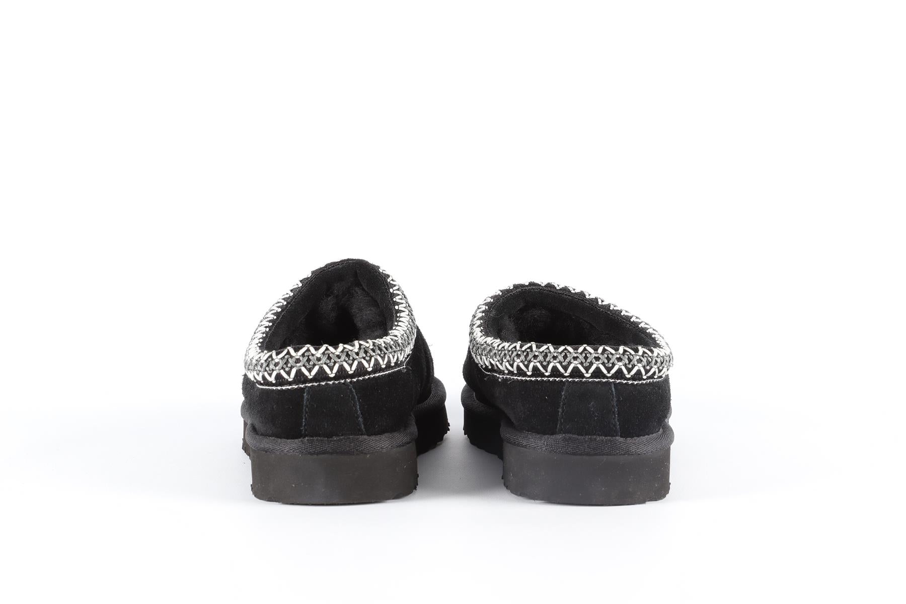 UGG BLACK SUEDE SLIPPERS EU 39 UK 6 US 8