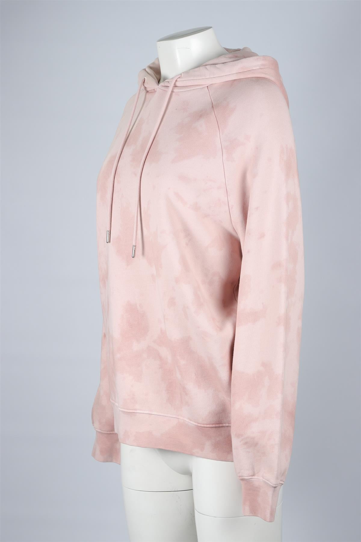 NINETY PERCENT PINK COTTON HOODIE SMALL