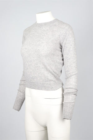 ÉTERNE GREY CASHMERE SWEATER XSMALL-SMALL