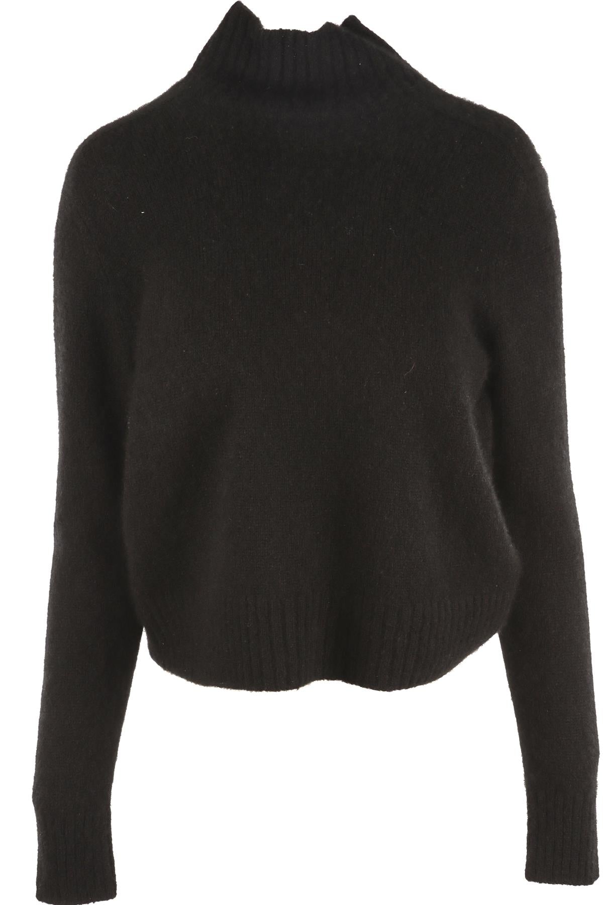 JAMES PERSE BLACK CASHMERE SWEATER UK 6