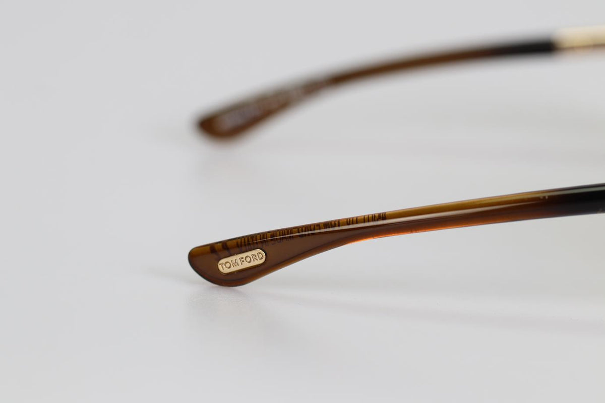 TOM FORD SQUARE FRAME ACETATE SUNGLASSES