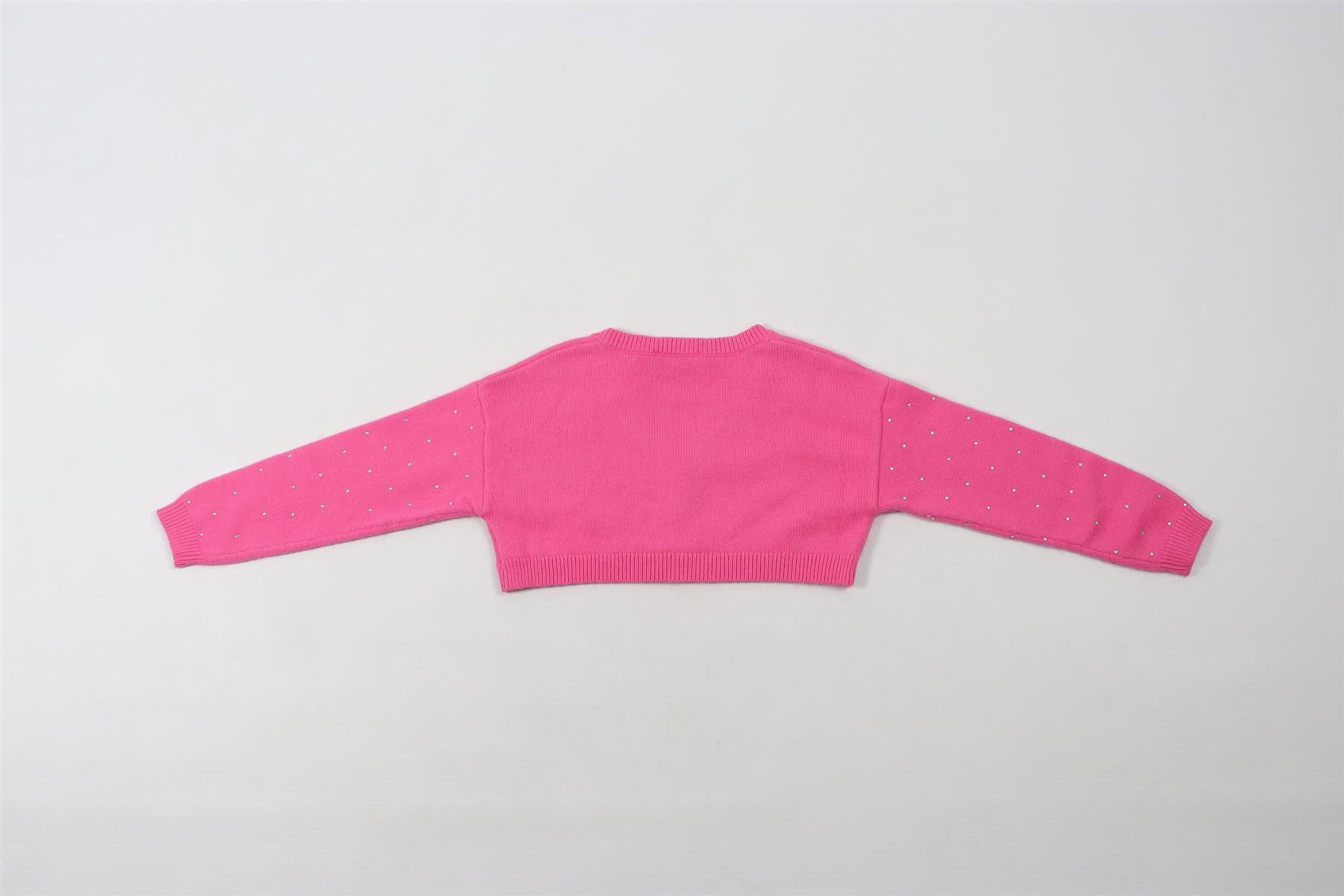 MONNALISA PINK CARDIGAN 8 YEARS