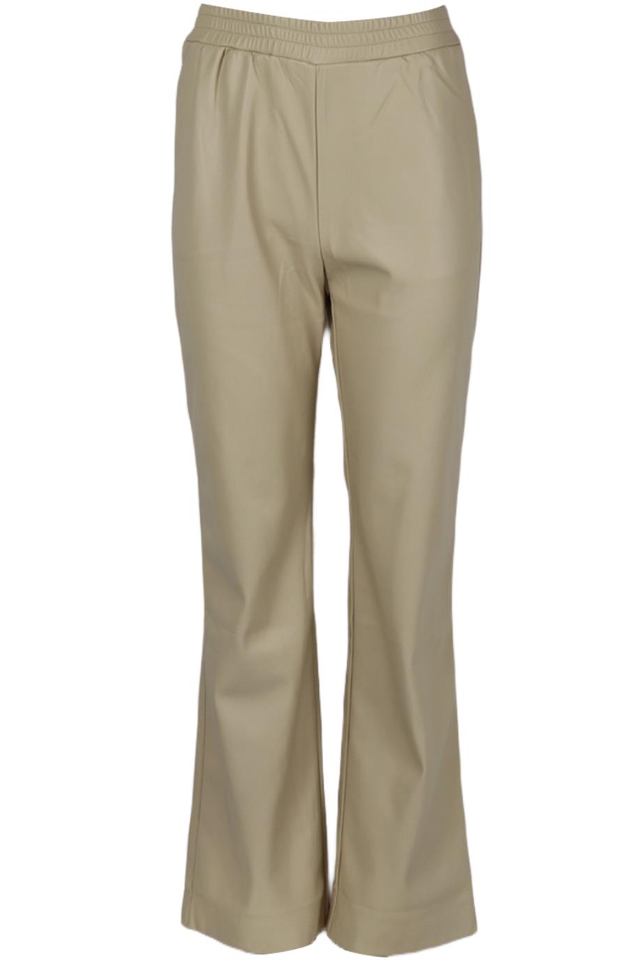 APPARIS FAUX LEATHER STRAIGHT LEG PANTS XSMALL