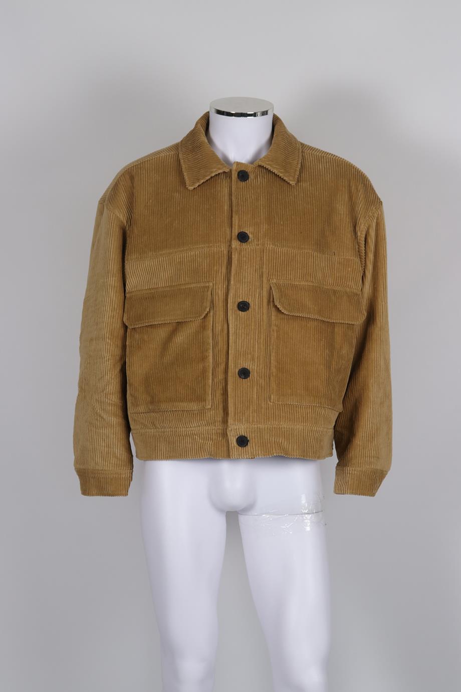 FRAME MEN'S CORDUROY COTTON BLEND JACKET MEDIUM