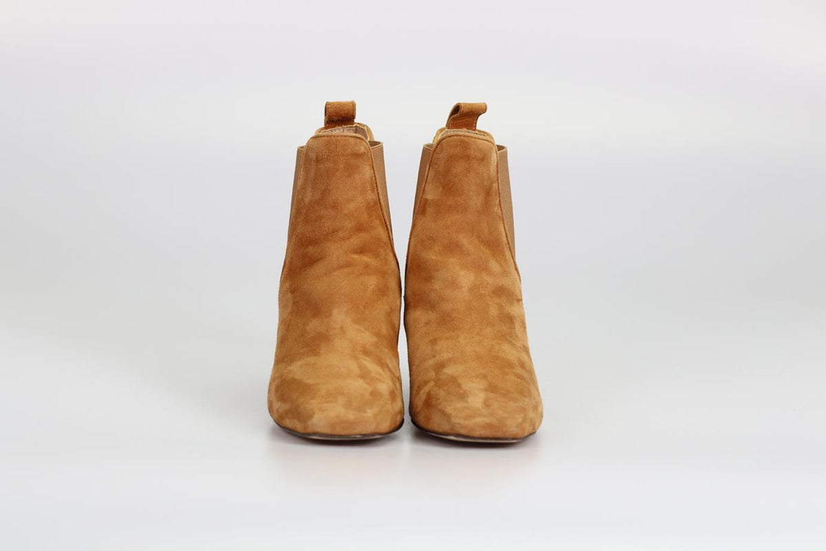 LK BENNETT SUEDE ANKLE BOOTS EU 40 UK 7 US 10
