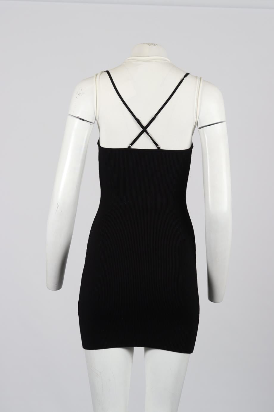A.L.C. STRETCH KNIT MINI DRESS XSMALL