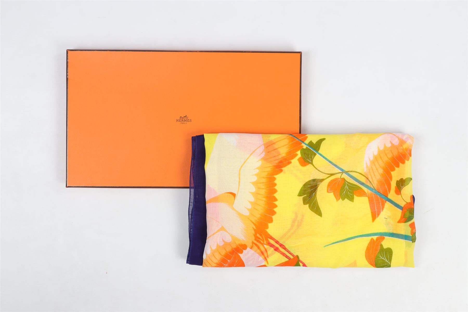 HERMÈS MULTI COTTON SCARF ONE SIZE