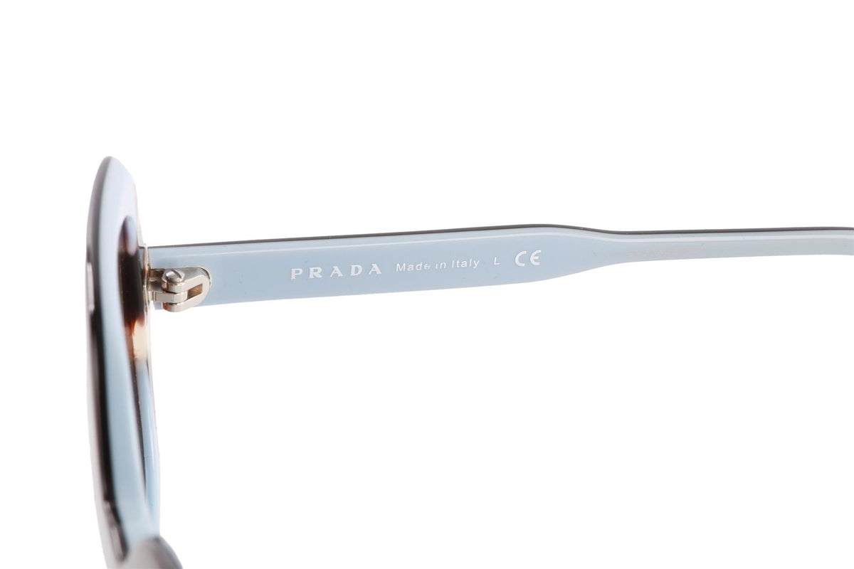 PRADA BLACK SQUARE FRAME ACETATE SUNGLASSES