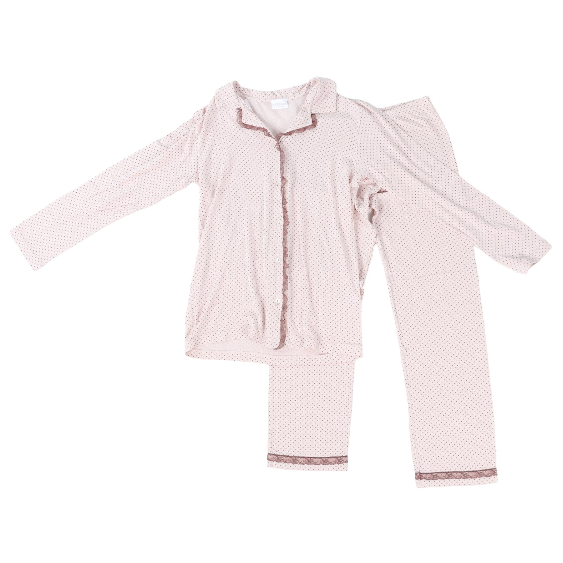 LA PERLA PINK KIDS GIRLS PYJAMA SET 10 YEARS