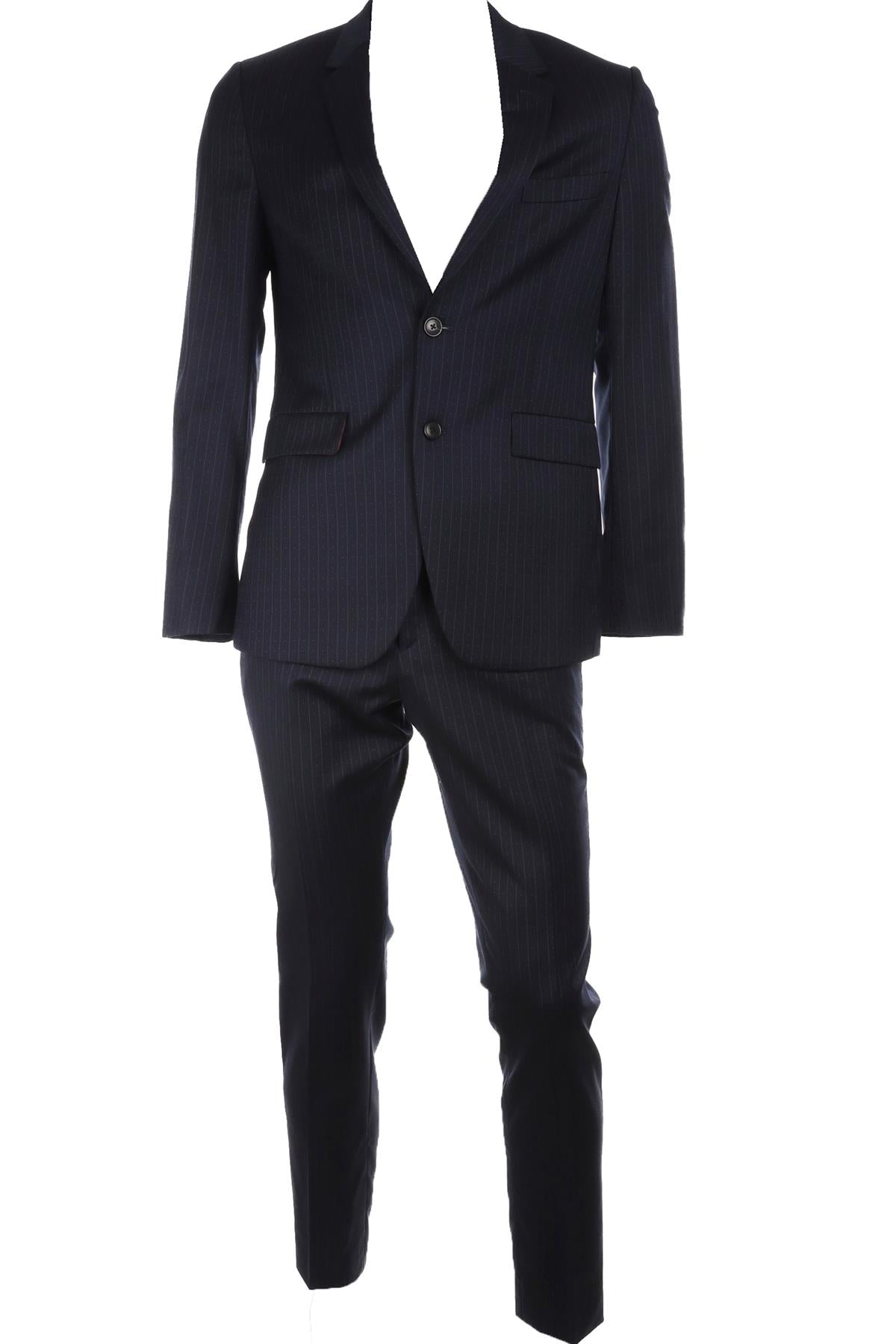 PAUL SMITH BLUE MENS WOOL SUIT UK/US 36 FR 36 IT 46