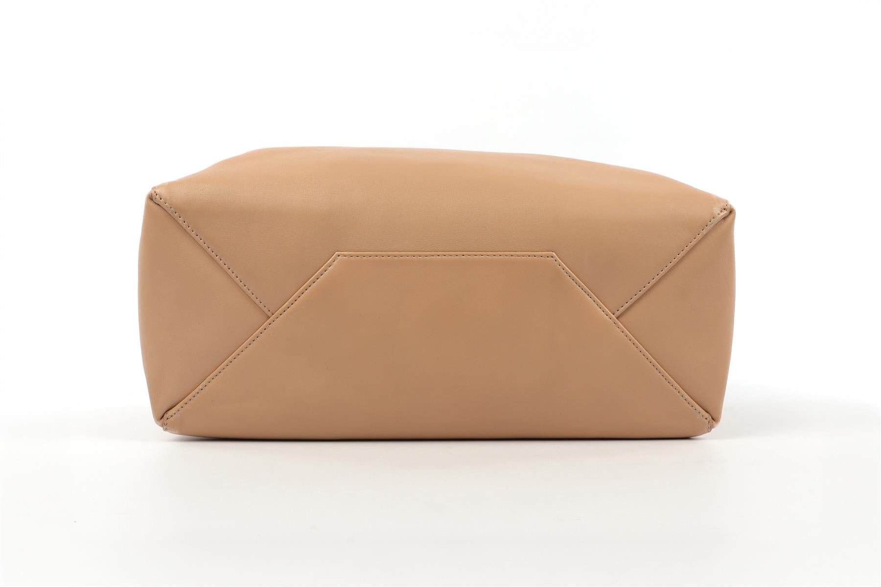 CELINE BEIGE BLADE LEATHER CLUTCH