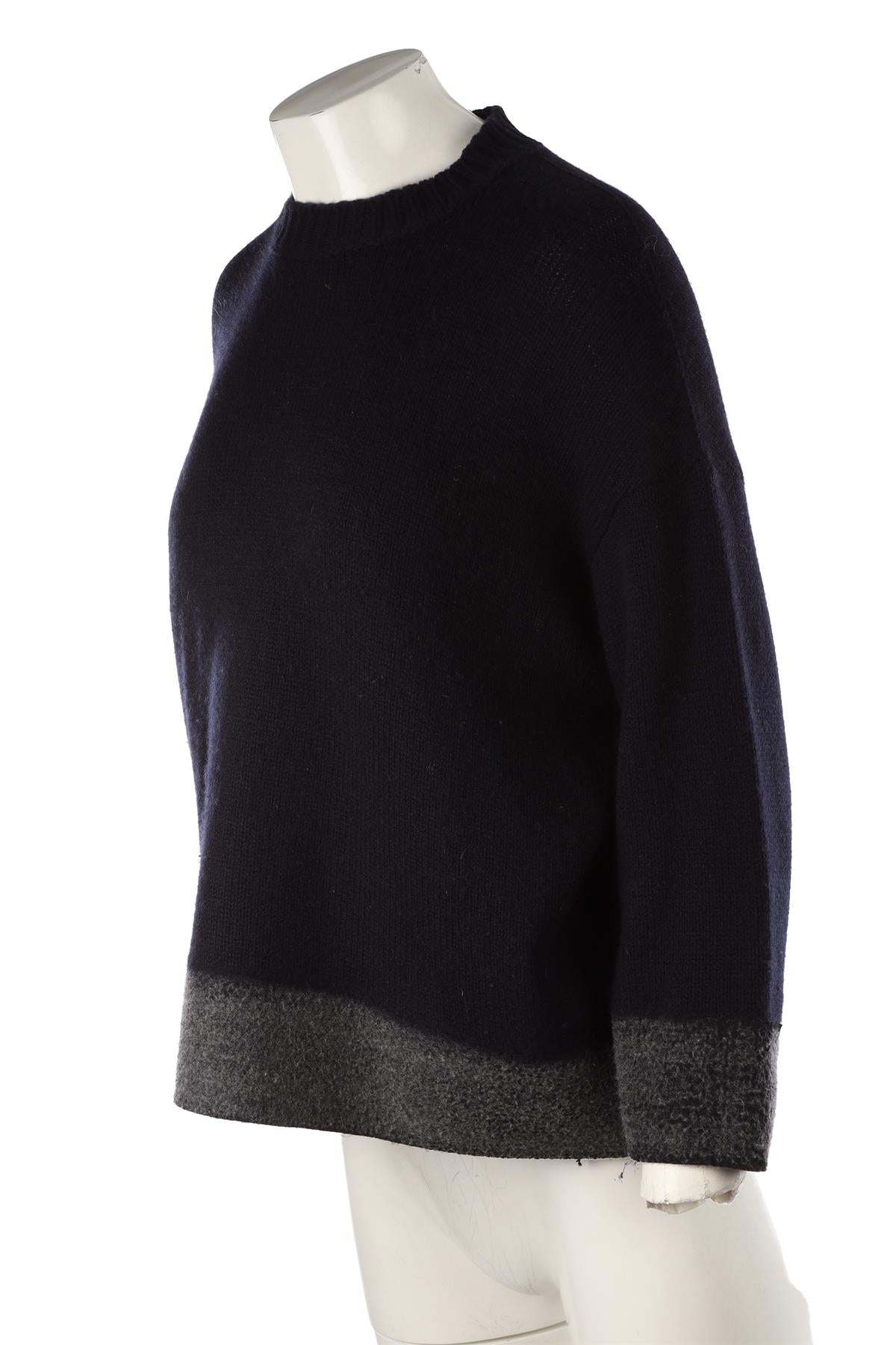 NAVY CASHMERE JUMPER