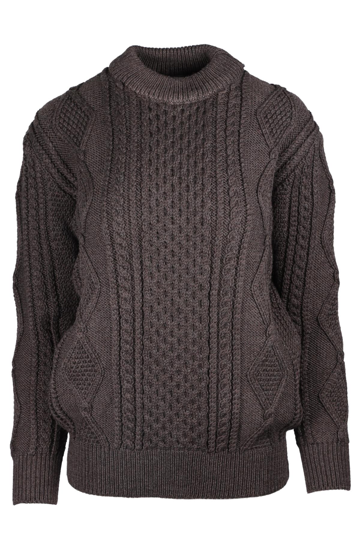 MARC JACOBS BROWN WOOL SWEATER SMALL