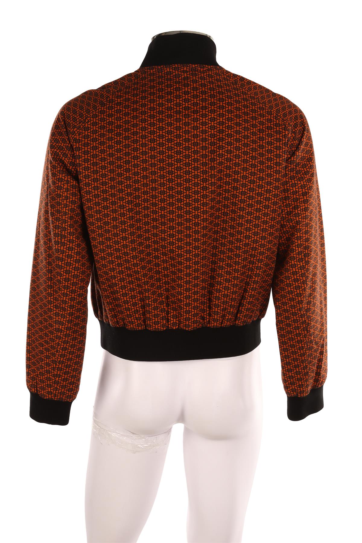 OZWALD BOATENG ORANGE MEN'S COTTON JACKET MEDIUM