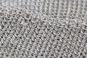TIFFANY & CO. + ELSA PERETTI STERLING SILVER CHAINMAIL BRACELET