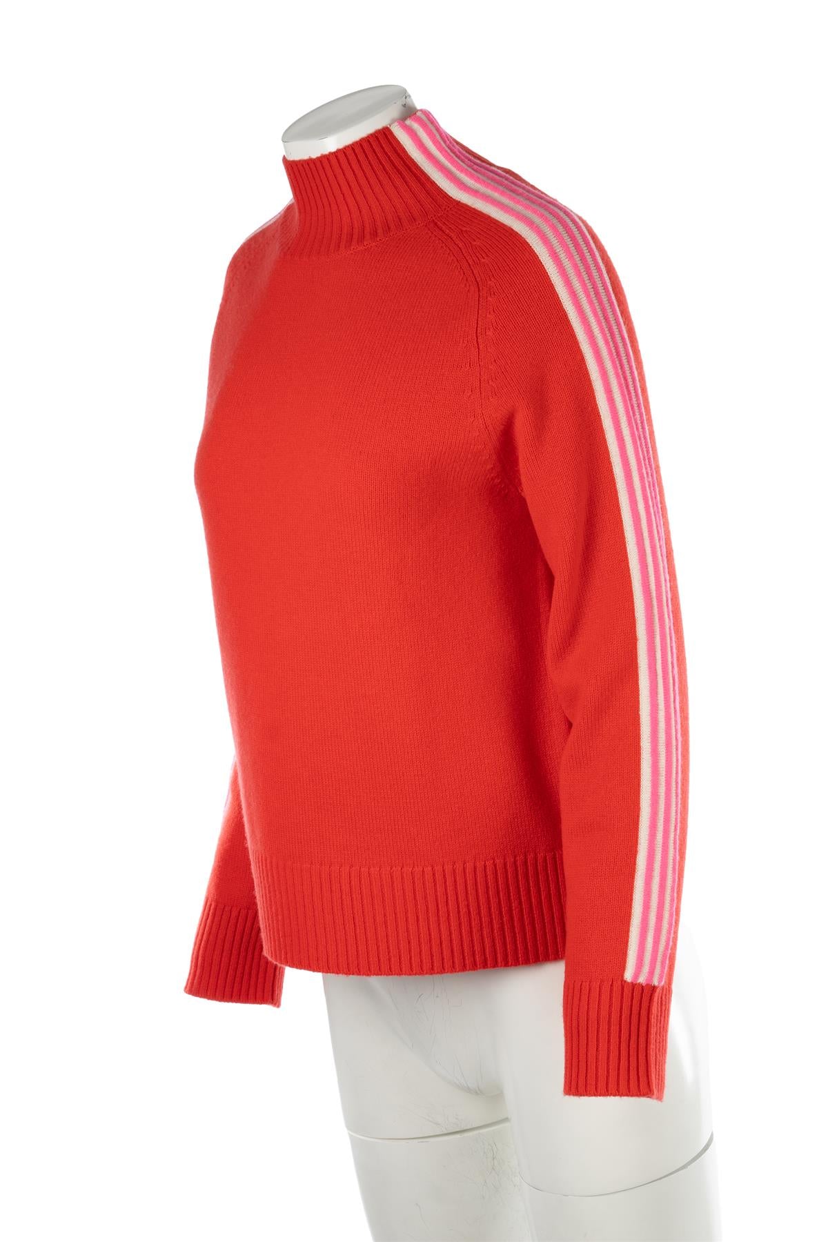 CHINTI & PARKER RED WOOL SWEATER SMALL