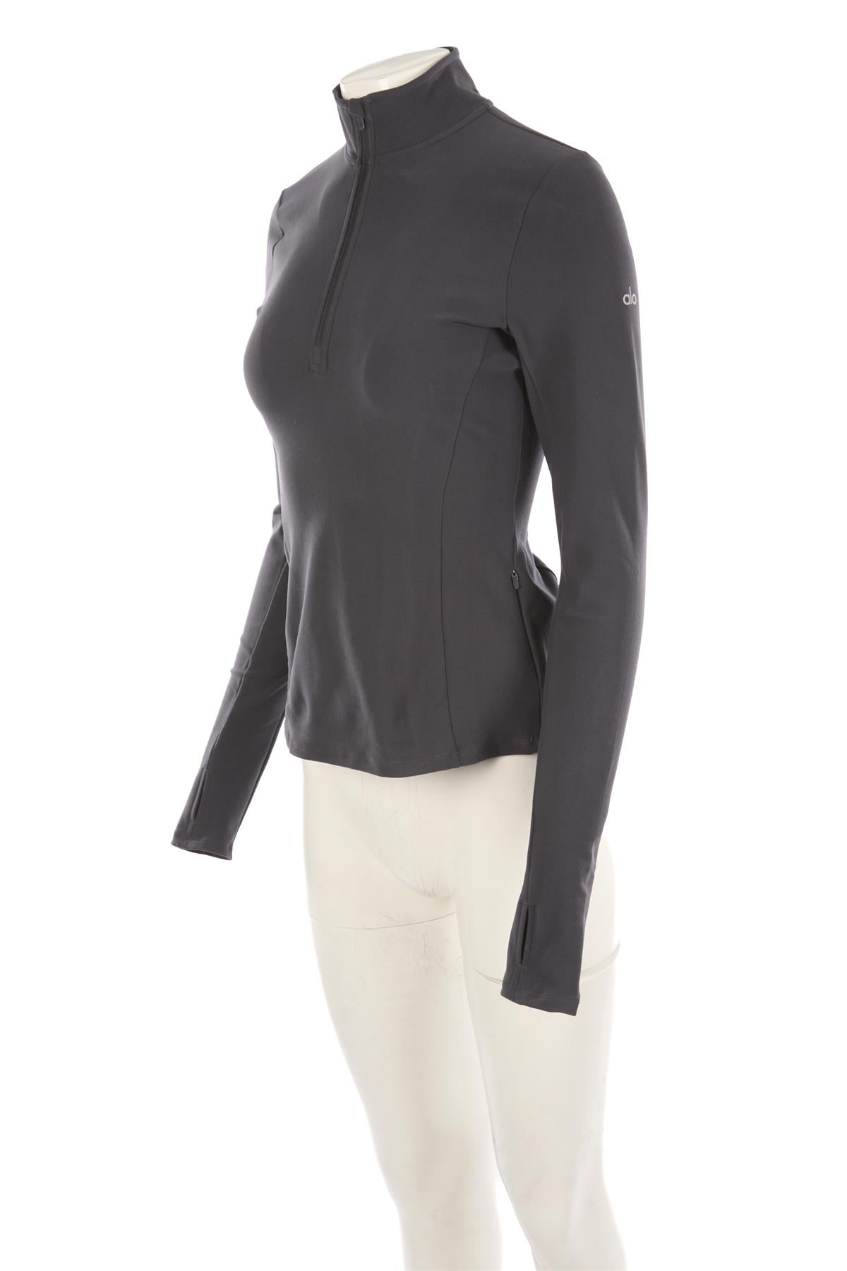 ALO YOGA GREY TOP SMALL