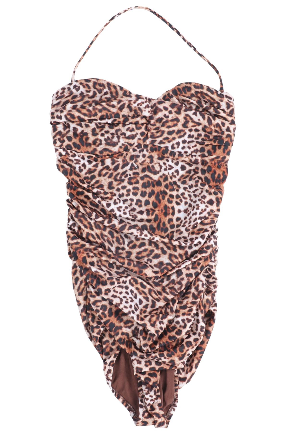 ELIZABETH HURLEY BROWN SWIMSUIT MEDIUM