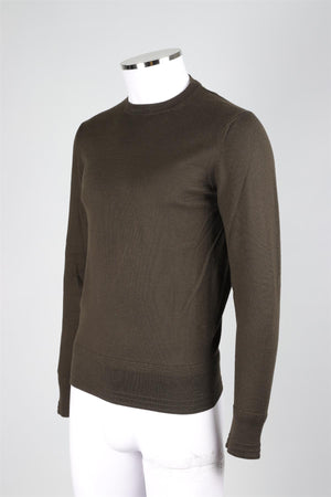 TOM FORD GREEN MEN'S WOOL SWEATER IT 52 UK 42