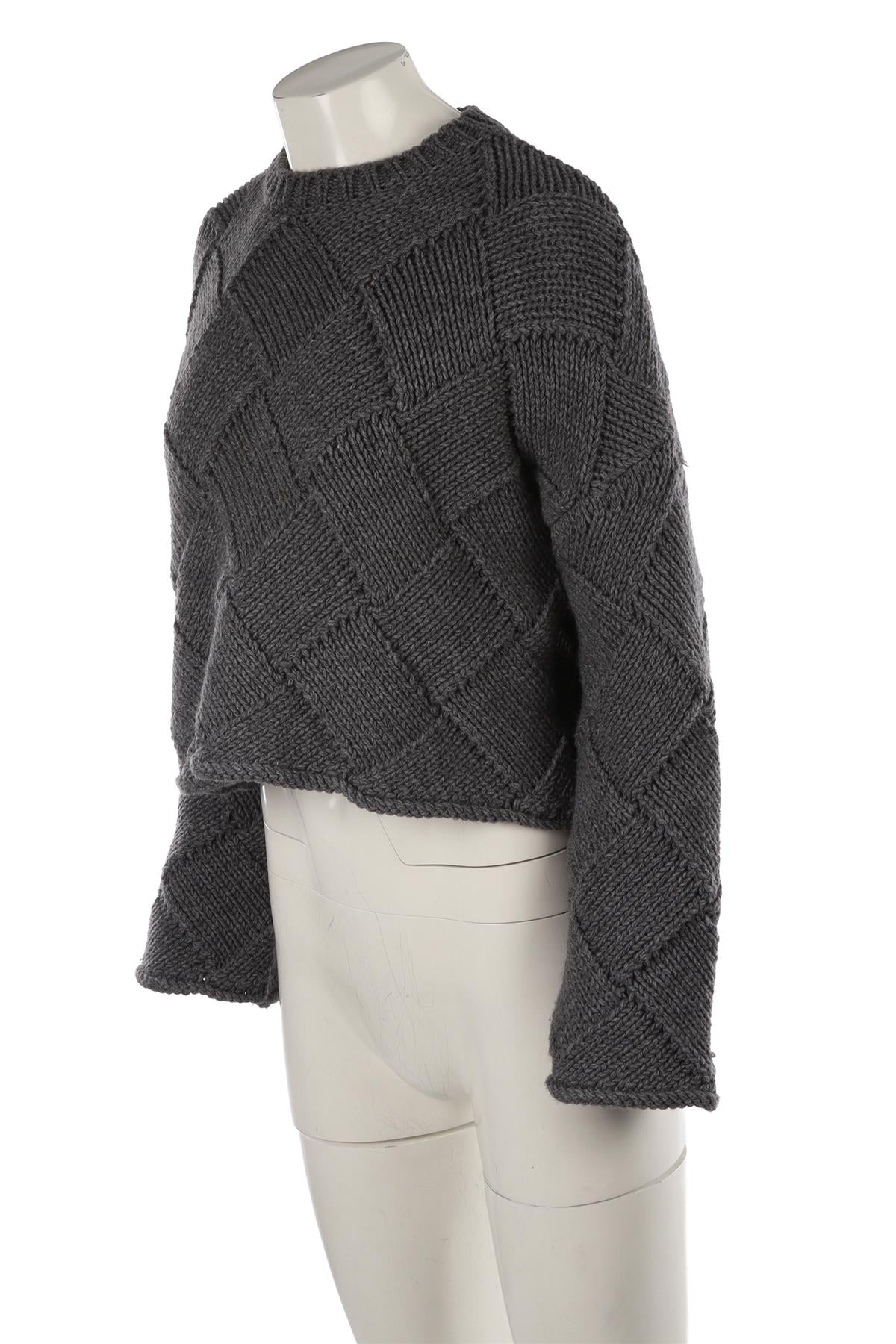 GREY WOOL SWEATER
