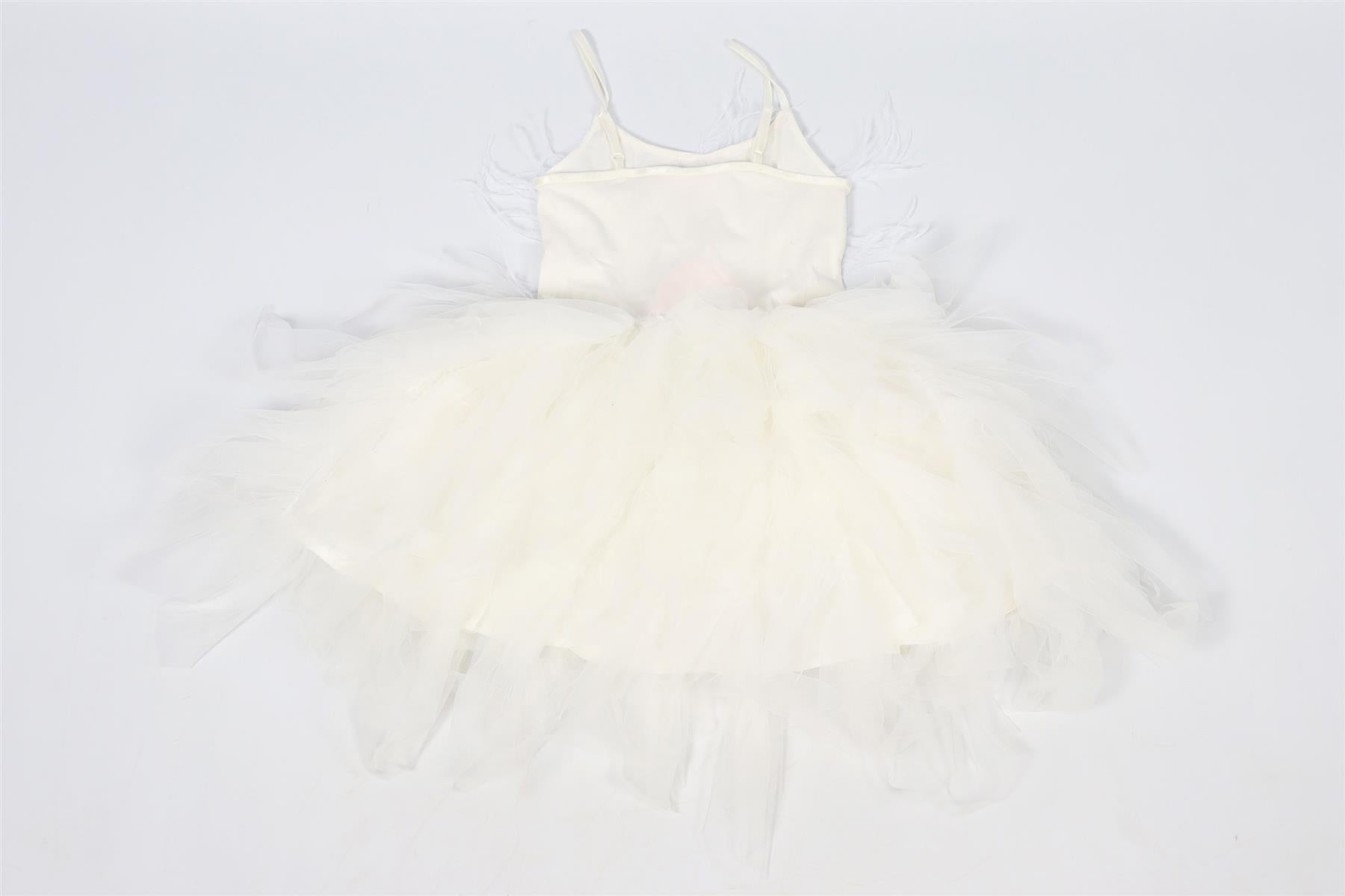 TUTU DU MONDE WHITE KIDS GIRLS TULLE DRESS 10-11 YEARS