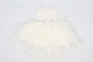 TUTU DU MONDE WHITE KIDS GIRLS TULLE DRESS 10-11 YEARS