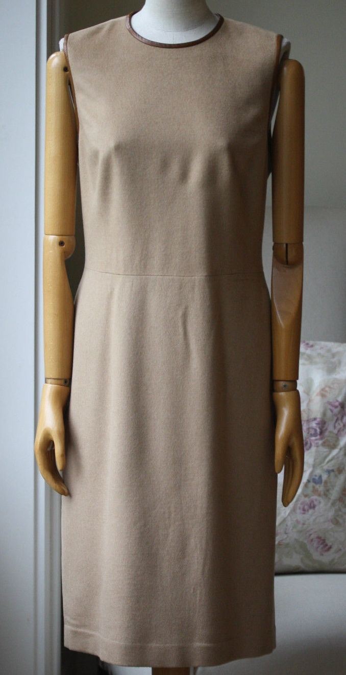 RALPH LAUREN BABY CAMEL HAIR DRESS UK 14 US 12