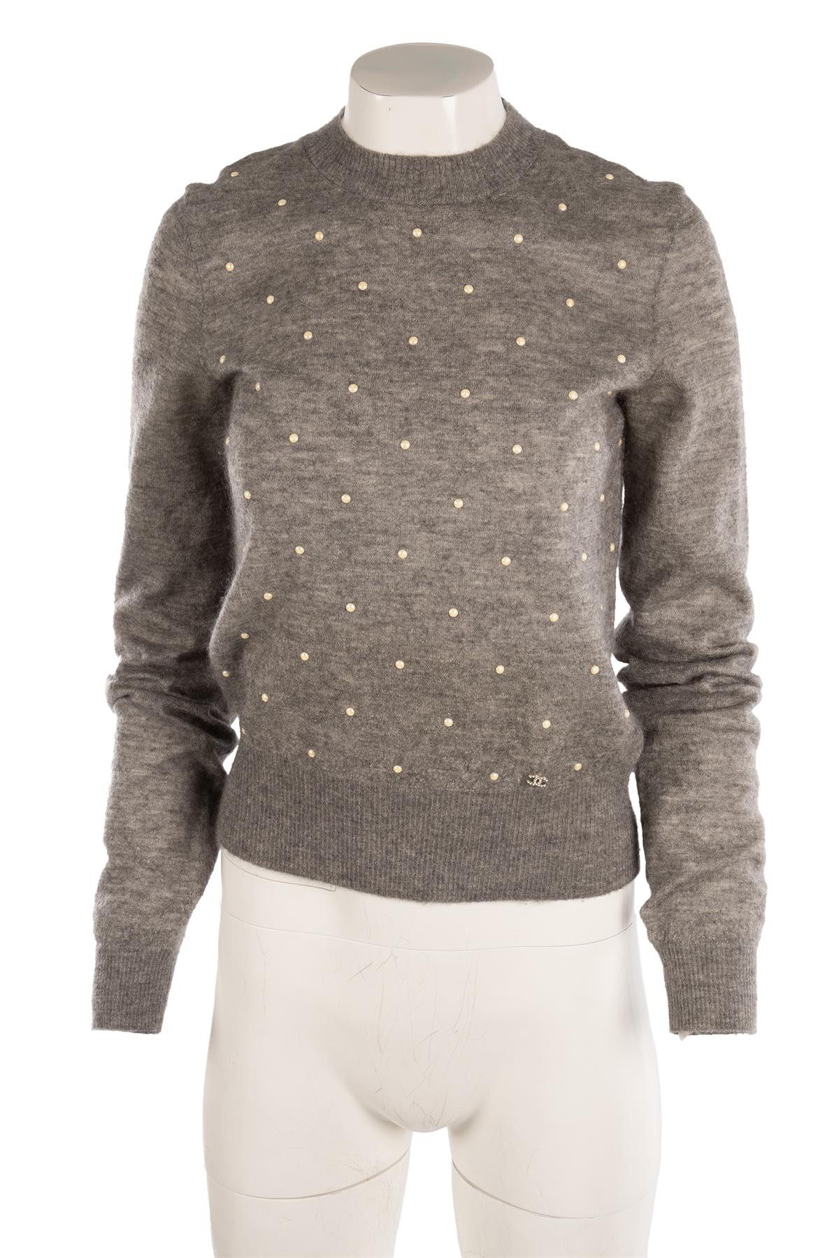 GREY 2014 CASHMERE SWEATER