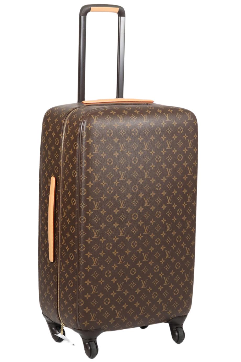 LOUIS VUITTON ZEPHYR 70 MONOGRAM COATED CANVAS AND LEATHER SUITCASE