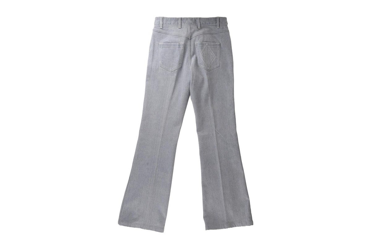 CHLOÉ BLUE HIGH RISE FLARED JEANS FR 38 UK 10