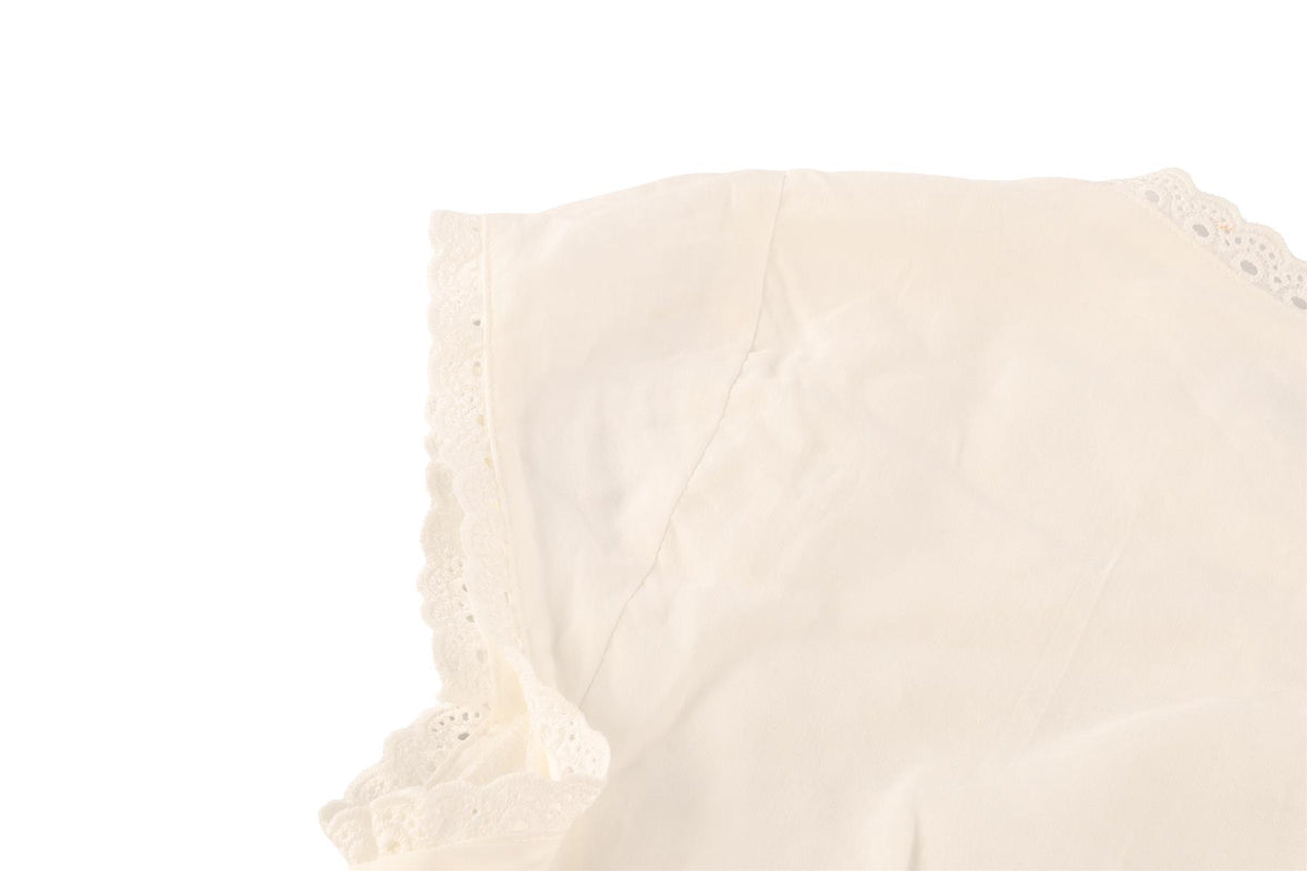 REFORMATION WHITE COTTON TOP US 2 UK 6